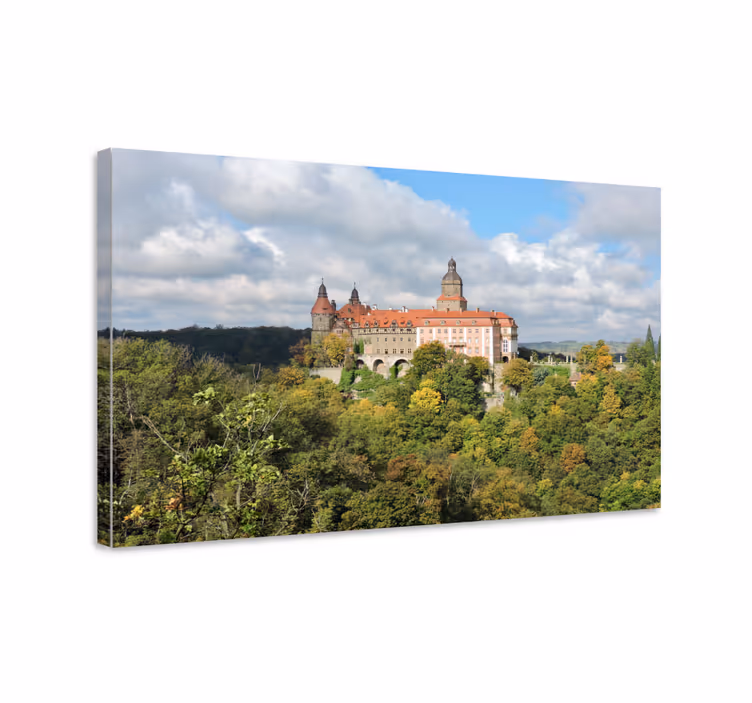 Cuadro ciudades paisaje de castillos históricos - TenVinilo