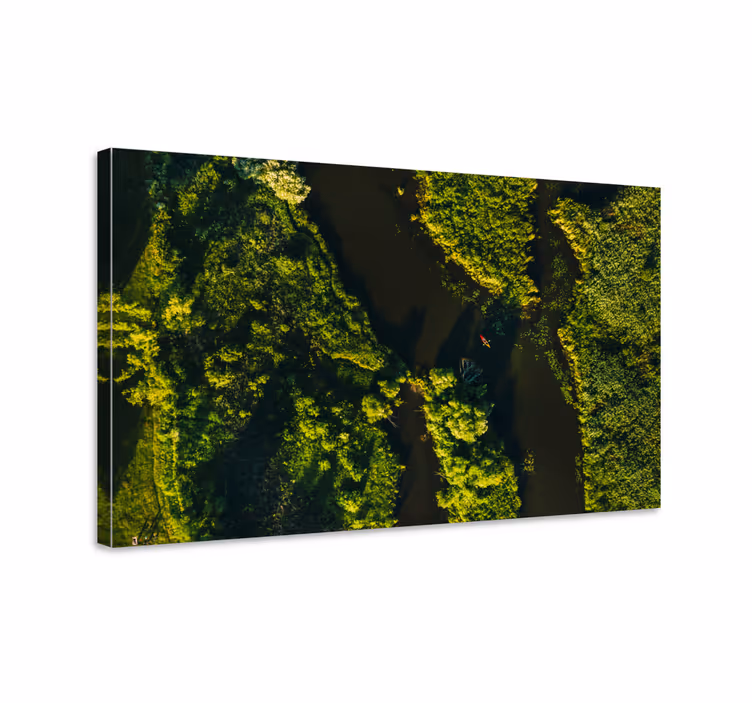 Cuadro paisajes río tranquilo - TenVinilo
