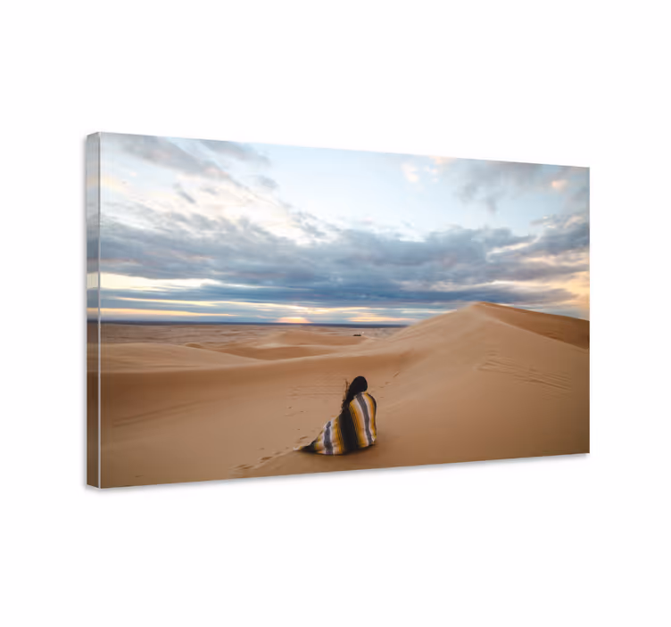 Cuadro paisajes soledad del desierto - TenVinilo