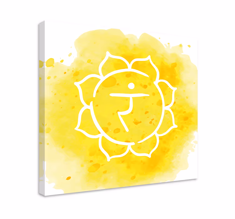 Cuadro zen símbolo del chakra - TenVinilo
