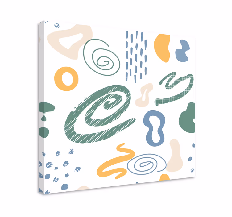 Cuadro nórdico Texturas de pintura minimalistas - TenVinilo