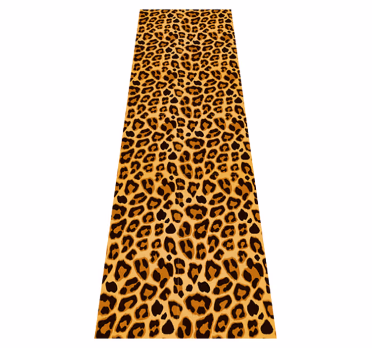 Aflombra vinílica animales estampado leopardo simple - TenVinilo