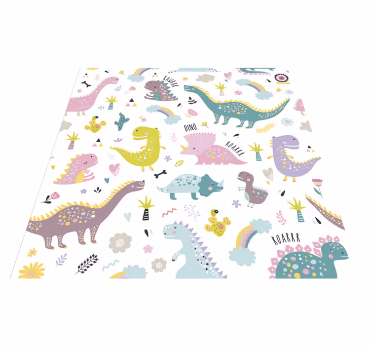 Aflombra vinílica animales dinosaurio kallax - TenVinilo