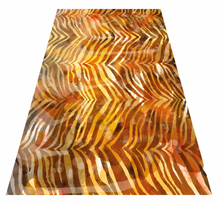 Aflombra vinílica animales zebra acuarela textura - TenVinilo