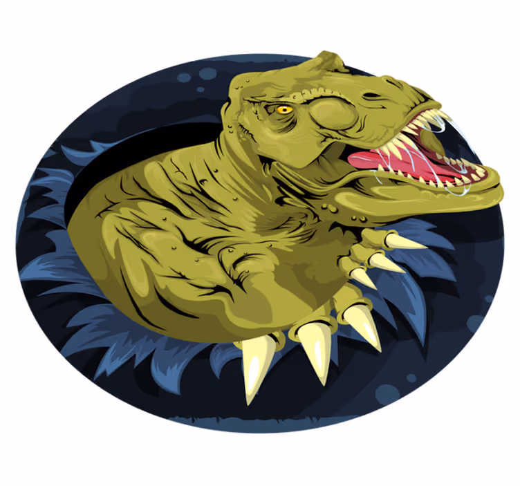 Aflombra vinílica animales cráneo de tyrannosaurus rex - TenVinilo