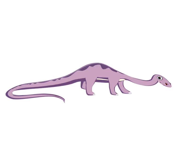 Aflombra vinílica animales dinosaurio amigable - TenVinilo