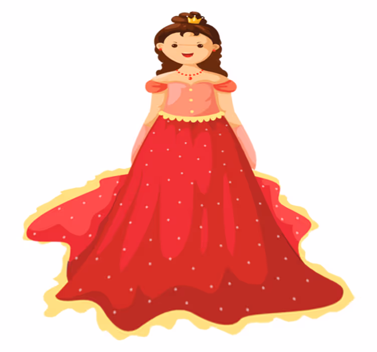 Alfombra vinílica infantil ilustración de reina - TenVinilo