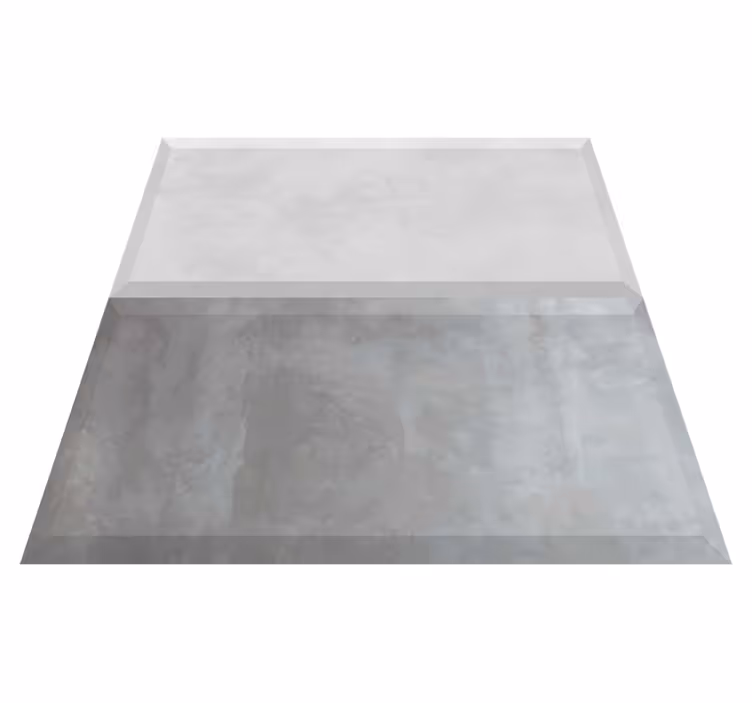Alfombra vinílica baño cemento azulejo - TenVinilo