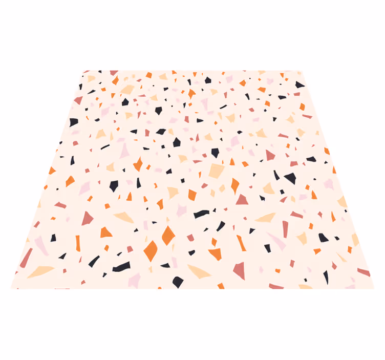 Alfombra vinílica cocina terrazzo gris - TenVinilo