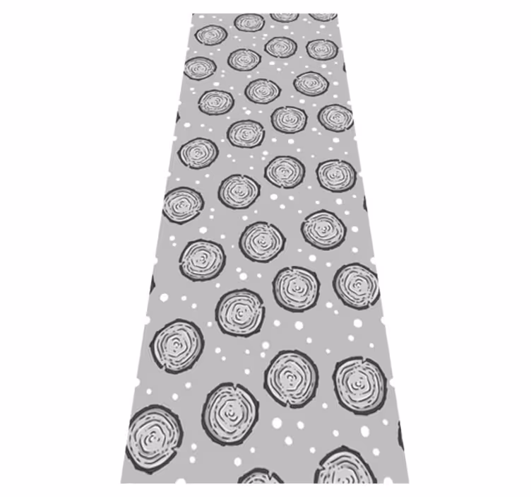 Alfombra vinílica dormitorio estilo nórdico alpino - TenVinilo