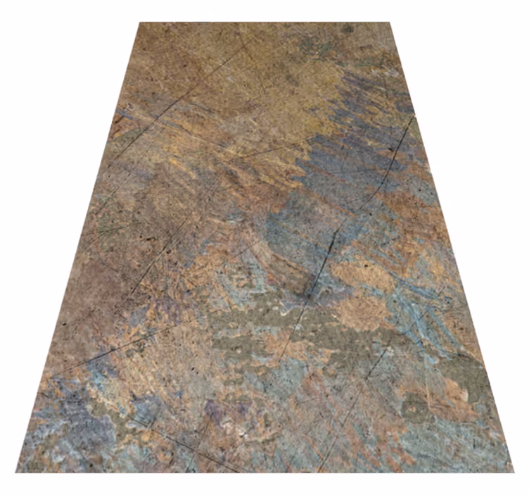 Alfombra vinílica imitación efecto concreto industrial - TenVinilo