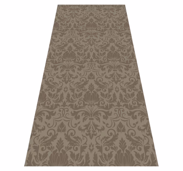 Alfombra vinílica vintage terciopelo en relieve - TenVinilo