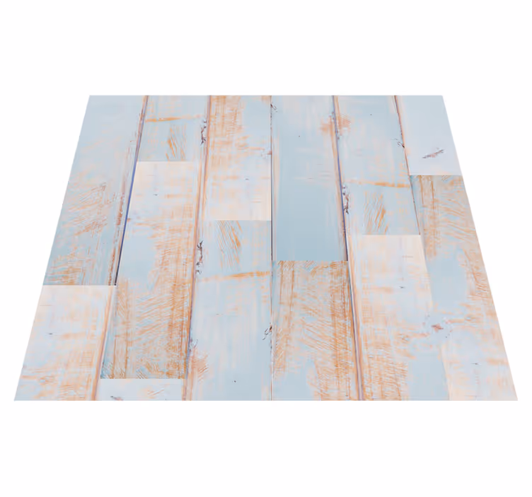 Alfombra vinílica imitación tablones de madera envejecidos - TenVinilo