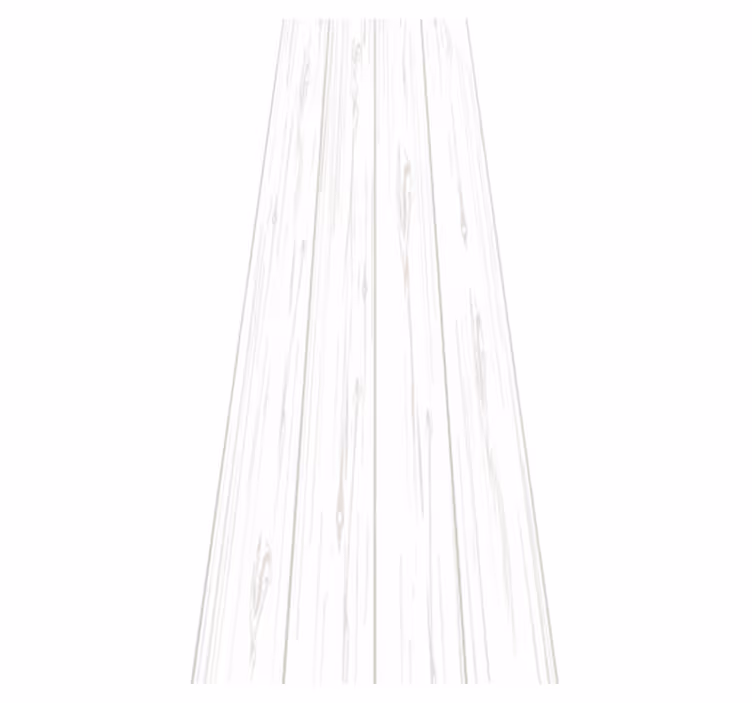 Alfombra vinílica imitación textura madera blanca rústica - TenVinilo