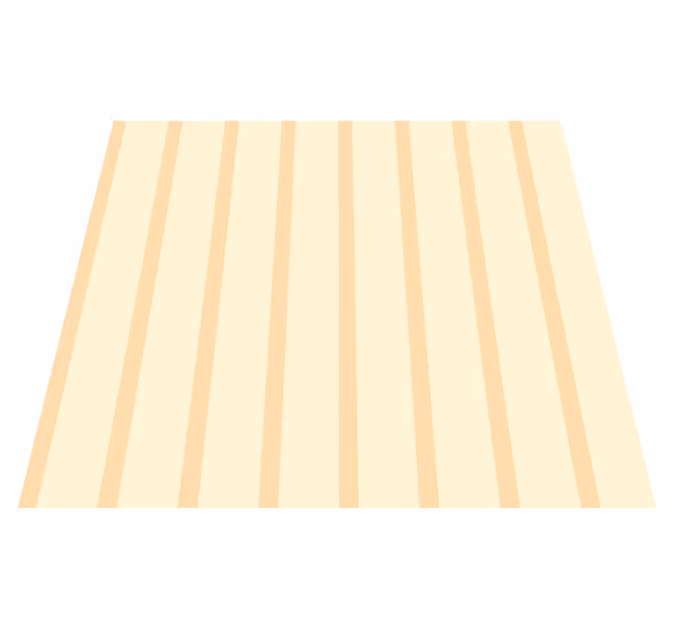 Alfombra vinílica pasillo rayas verticales beige - TenVinilo