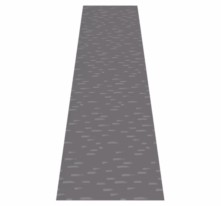 Alfombra vinílica pasillo rayas gris concreto minimalista - TenVinilo