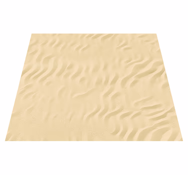 Alfombra vinílica beige textura arena beige - TenVinilo