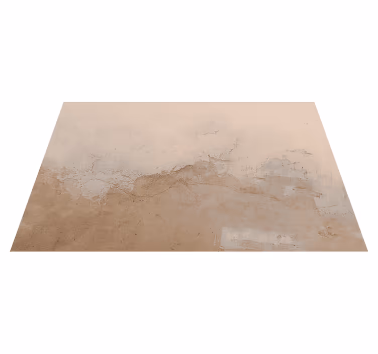 Alfombra vinílica beige textura arena - TenVinilo