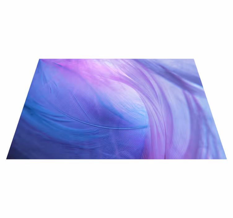 Alfombra vinílica morada remolino 3d azul y morado - TenVinilo