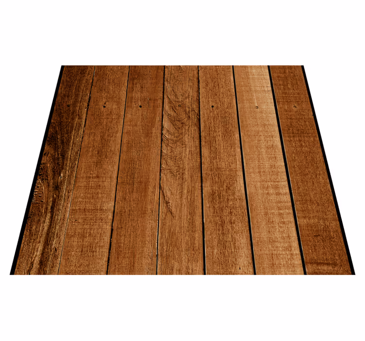 Alfombra vinílica exterior textura madera rústica - TenVinilo