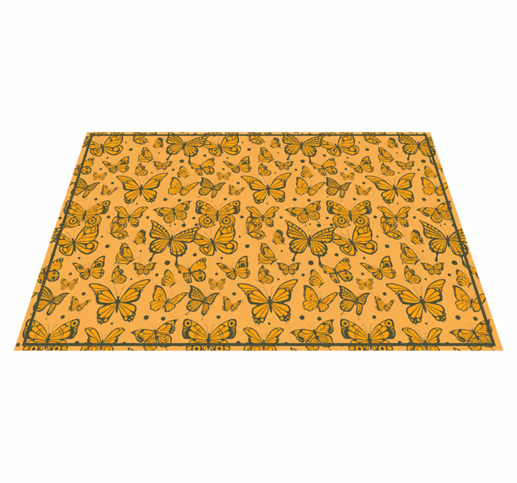 Aflombra vinílica animales delicia de mariposa - TenVinilo