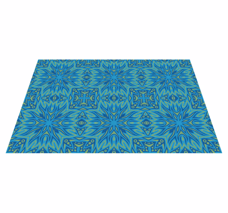 Alfombra de vinilo étnica Patrón étnico - TenVinilo