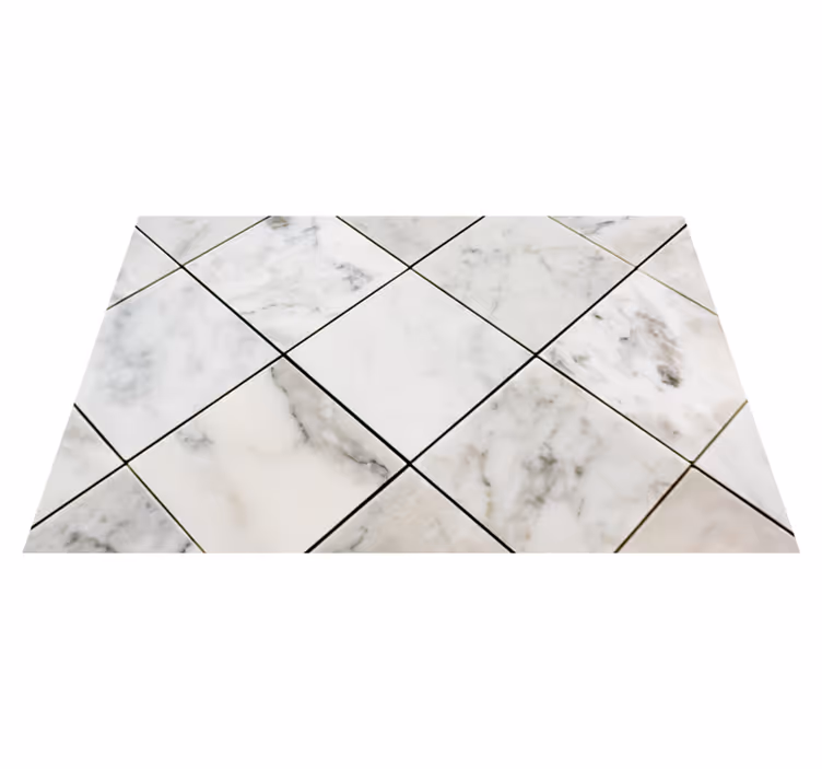 Alfombras vinílicas modernas Azulejos de textura de mármol - TenVinilo