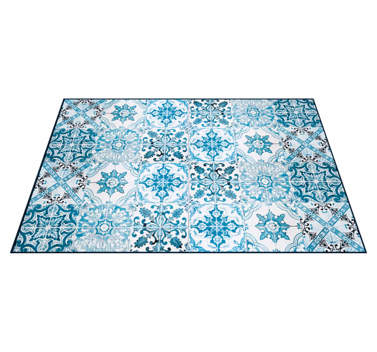 Alfombras de vinilo de azulejos Mediterráneo - TenVinilo