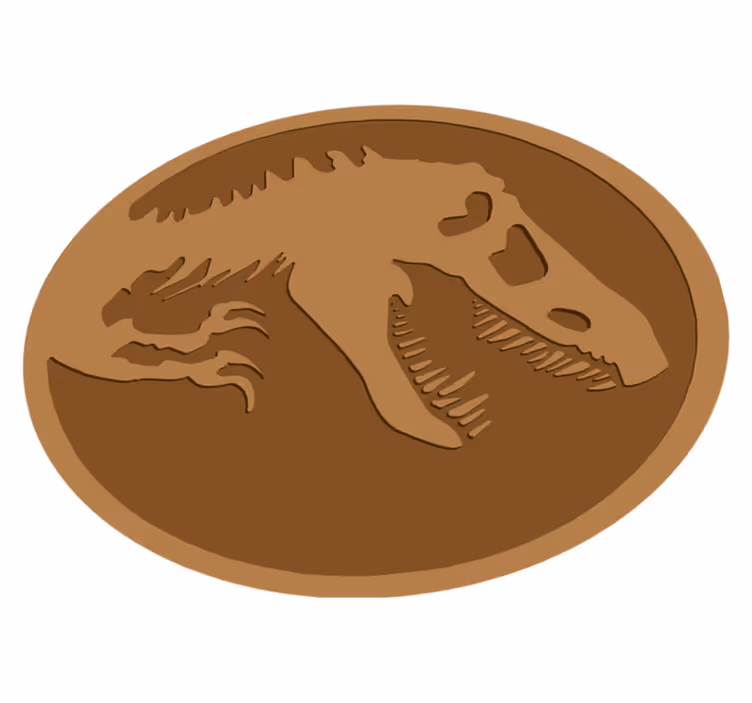 Aflombra vinílica animales fósiles de dinosaurios - TenVinilo