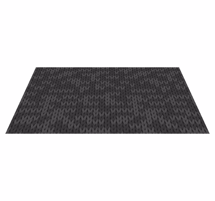Alfombra vinílica salón cuerdas grises - TenVinilo