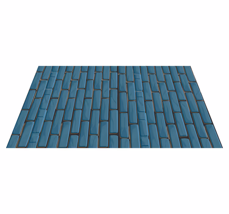 Alfombra vinilo mosaico Rectangular - TenVinilo
