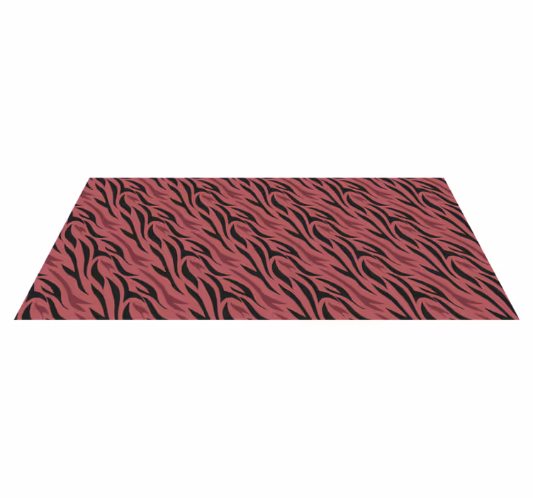 Alfombra vinílica animal print Piel de lobo - TenVinilo