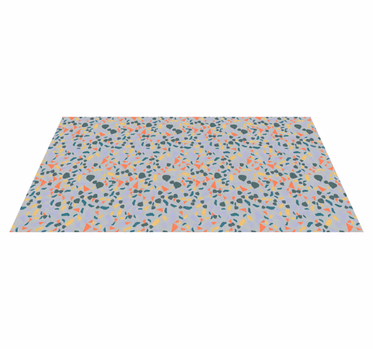 Alfombra vinílica textura Patrón de piedras diferentes - TenVinilo