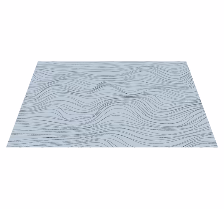 Alfombra vinílica rayas minimalistas grises - TenVinilo