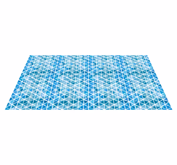 Alfombras de vinilo de azulejos Baldosas de mar tourquise - TenVinilo