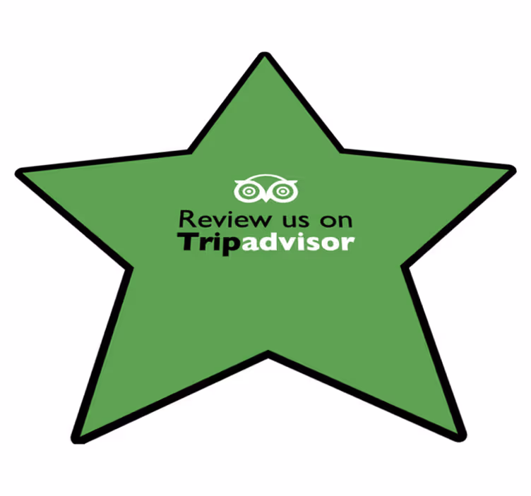 Alfombra vinílica frase Star trip advisor - TenVinilo