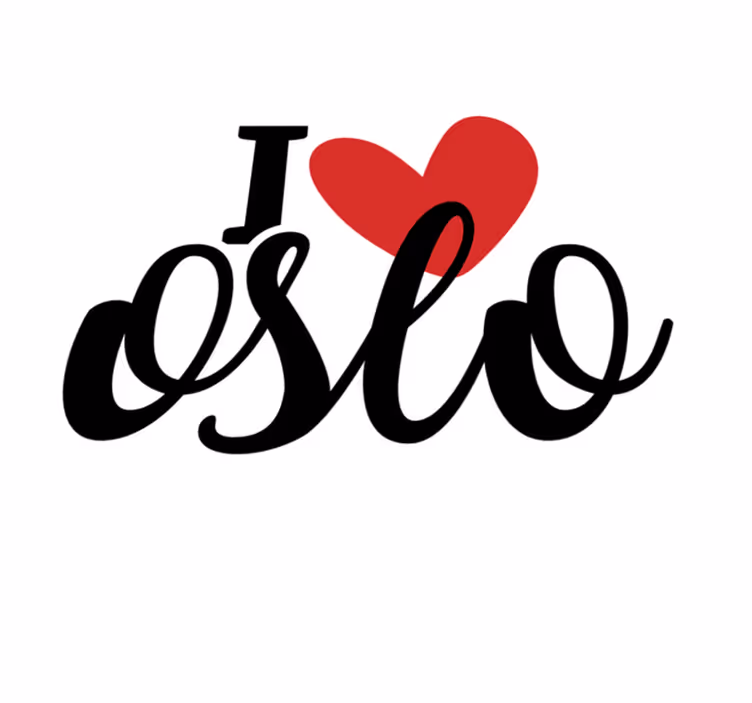 Alfombra vinílica con frase amor sincero de oslo - TenVinilo
