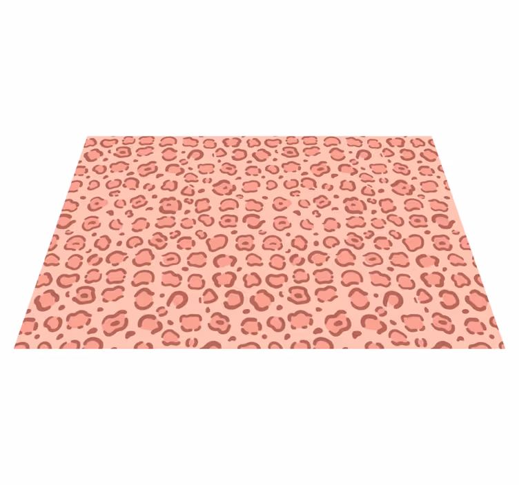 Alfombra vinílica animal print Jirafa moderna - TenVinilo
