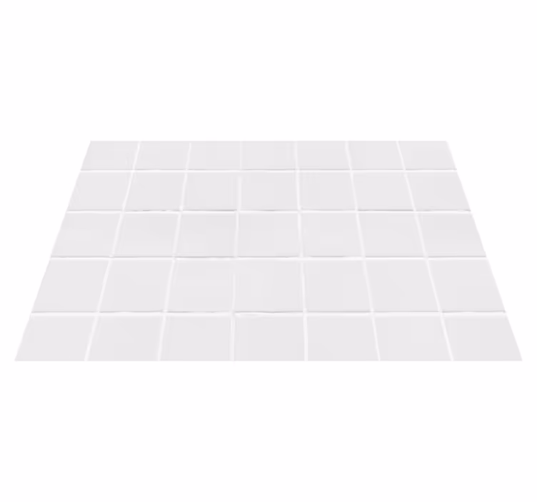 Alfombra vinílica baño azulejos grises simples - TenVinilo