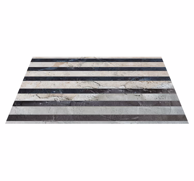 Alfombra vinílica imitación piedra diseño de piedra rayada - TenVinilo