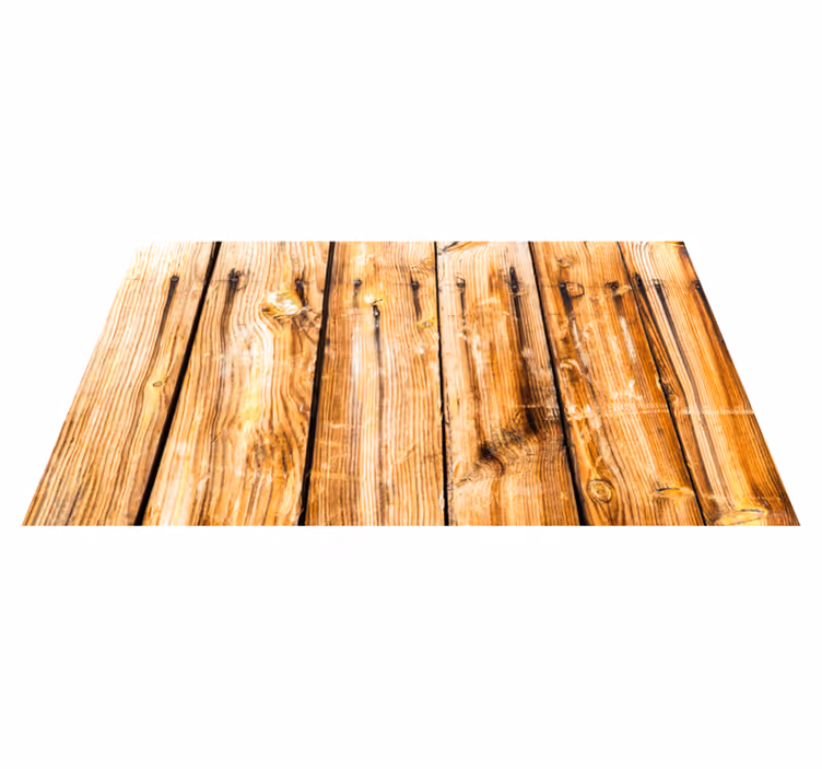 Alfombra vinílica imitación madera tablas rústicas clásicas - TenVinilo