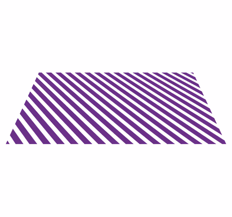 Alfombra vinílica rayas camino de rayas moradas - TenVinilo