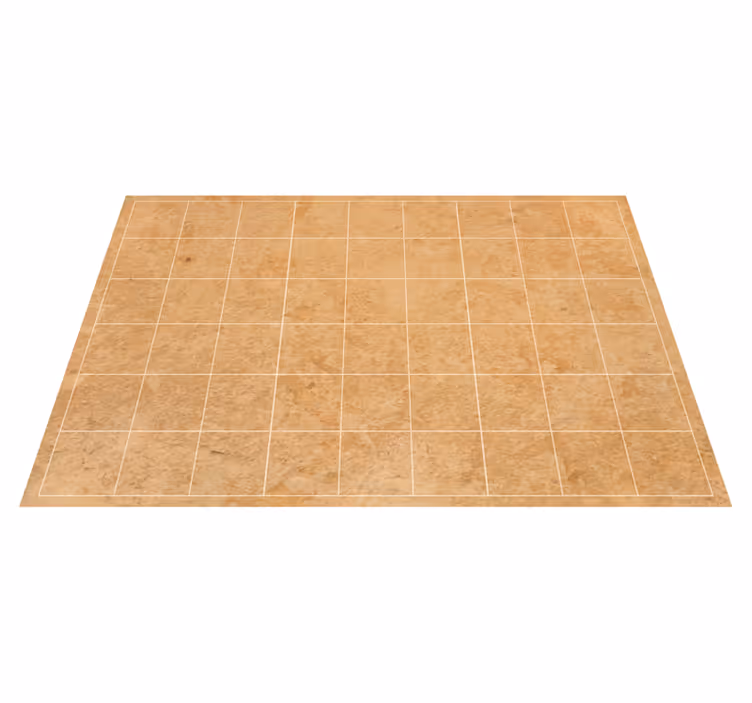 Alfombra vinílica imitación piedra aspecto beige natural - TenVinilo