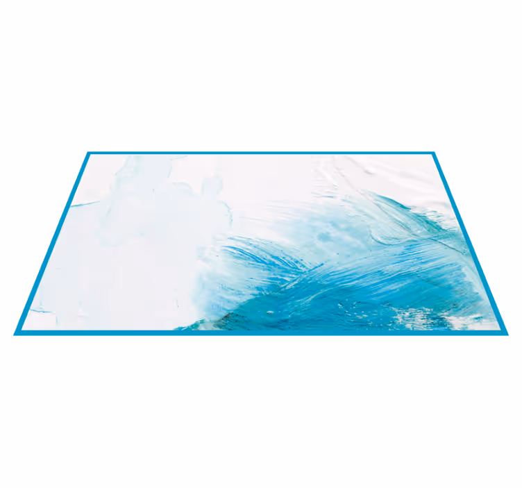 Alfombra vinílica imitación remolino abstracto de agua - TenVinilo