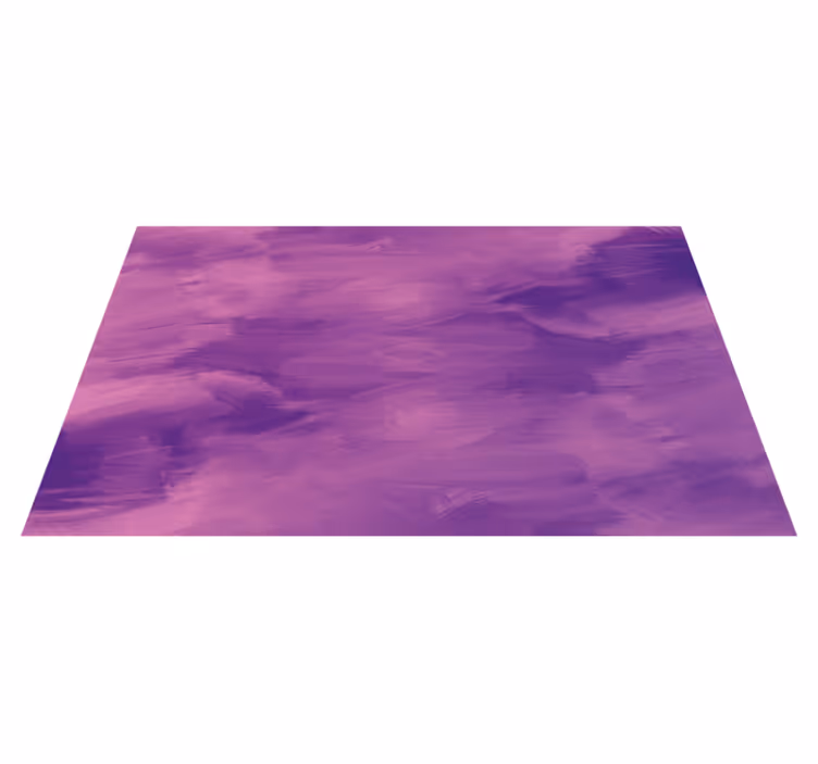 Alfombra vinílica salón Pintura al óleo rosa púrpura pastel - TenVinilo