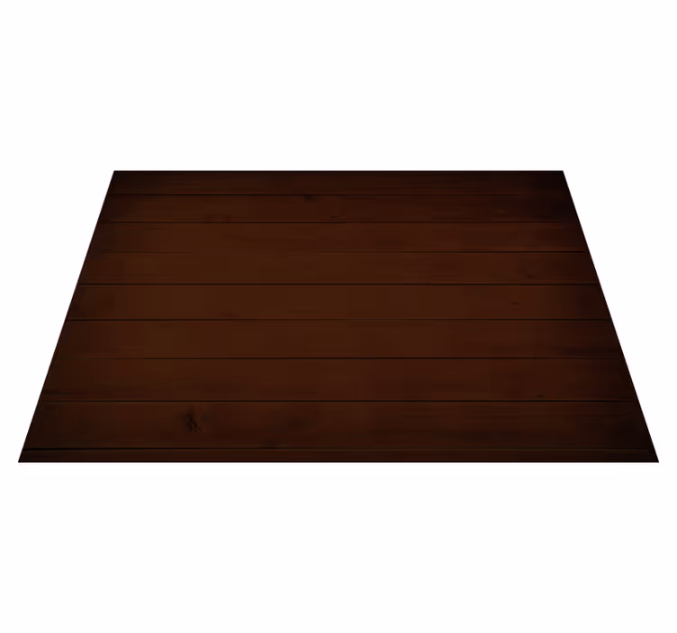 Alfombra vinílica imitación madera textura marrón oscuro - TenVinilo