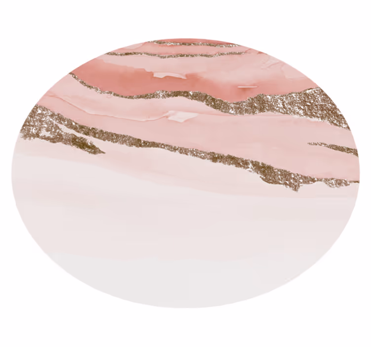 Alfombra vinílica rosa mármol - TenVinilo