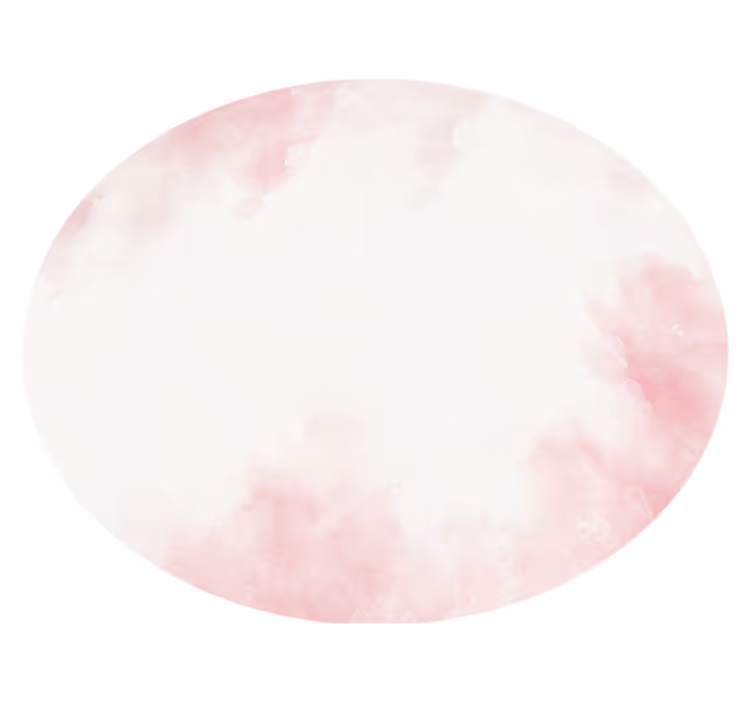 Alfombra vinílica circular minimalista con diseño de nube - TenVinilo