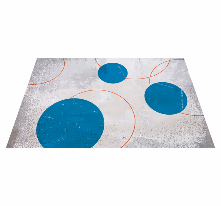 Alfombra de vinilo geométrica Diseño de brutalismo - TenVinilo