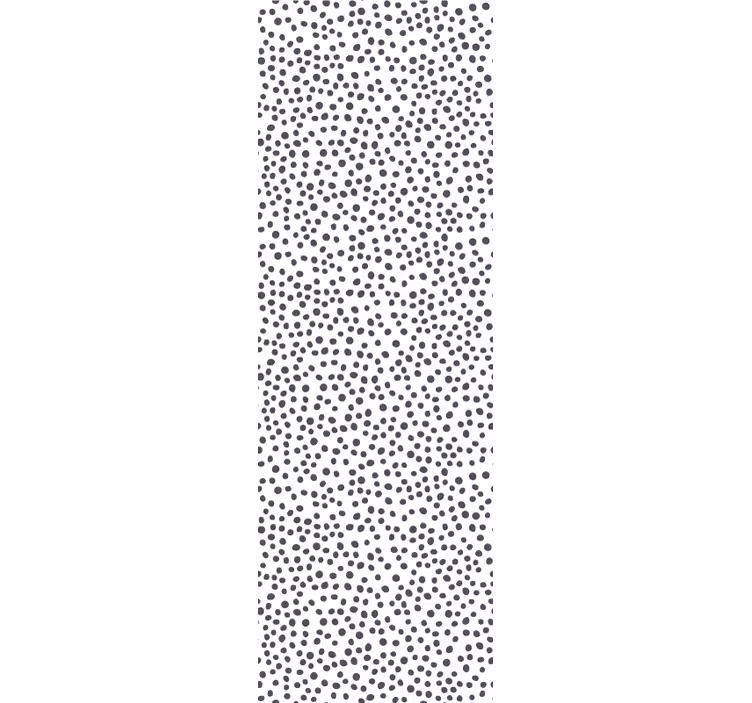 Papel tapiz círculos elegante motivo en blanco y negro - TenVinilo